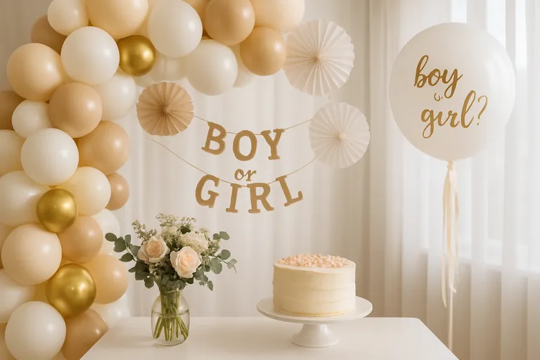 Versiering en decoratie voor je gender reveal
