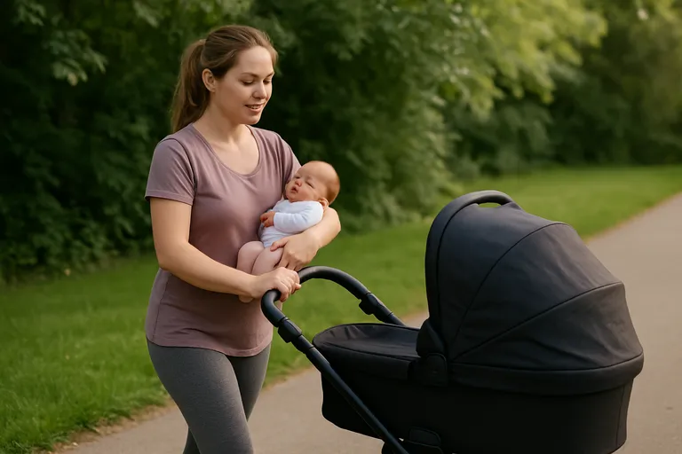 Veilige opbouw: schema na de bevalling