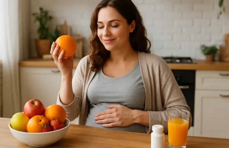 Vitamine C tijdens je zwangerschap voor een sterke weerstand en gezonde groei