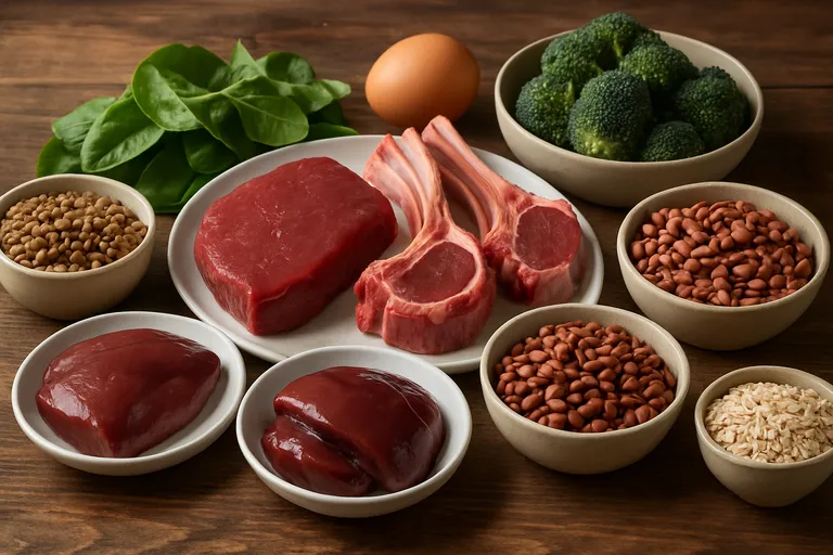 Wat eten bij ijzertekort: ijzerrijke bronnen